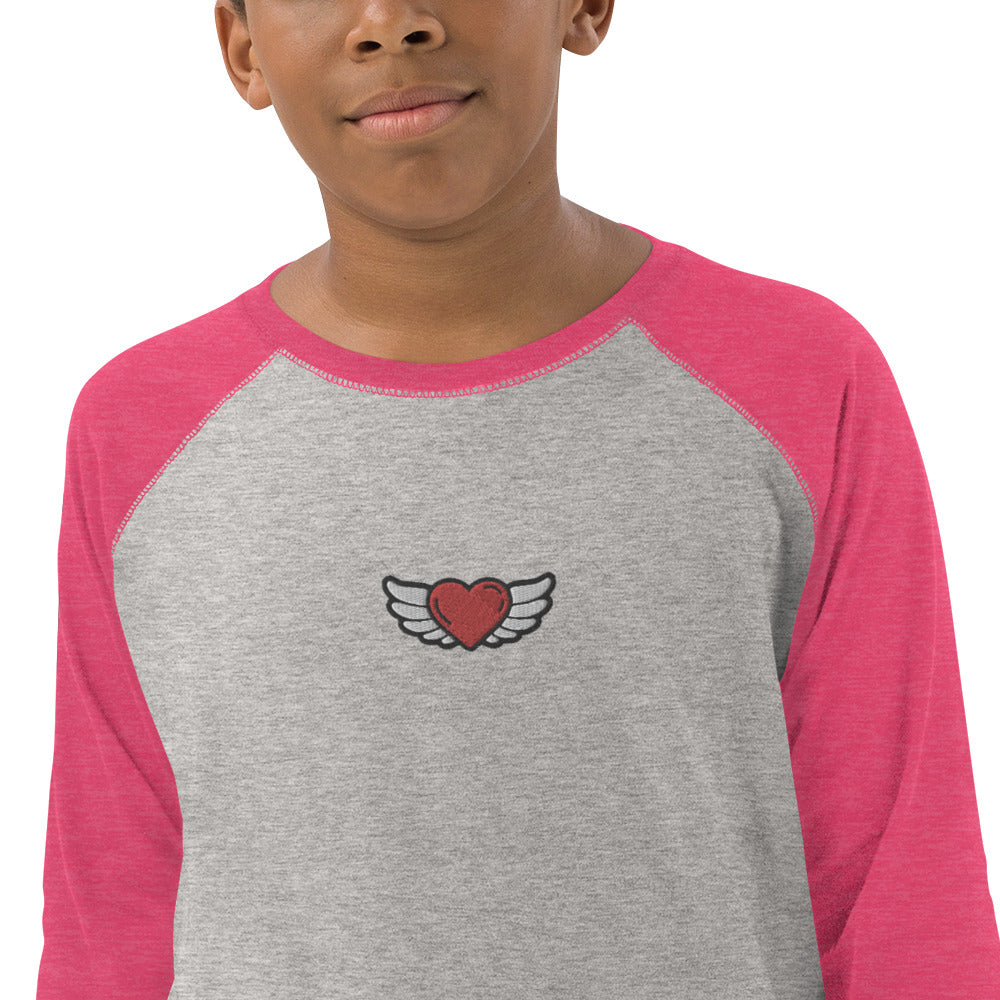 Youth baseball shirt- Embroidery Front center