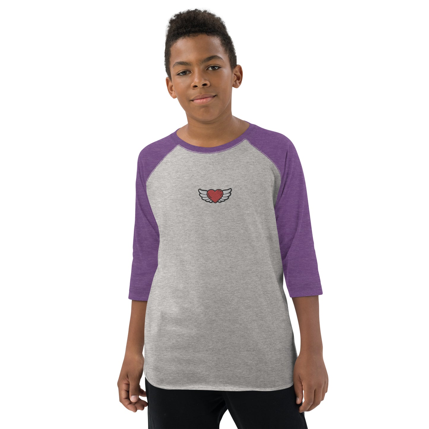 Youth baseball shirt- Embroidery Front center