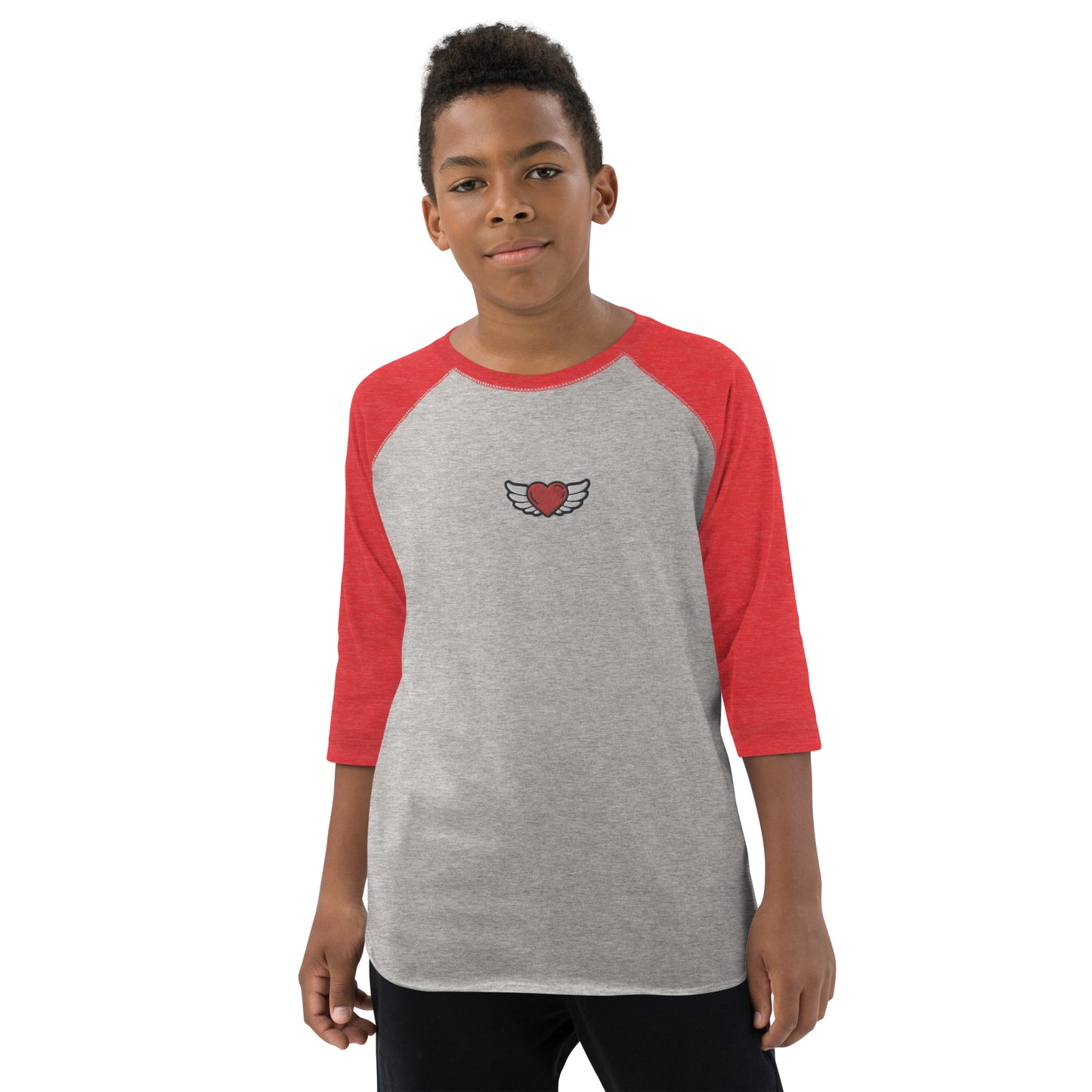 Youth baseball shirt- Embroidery Front center