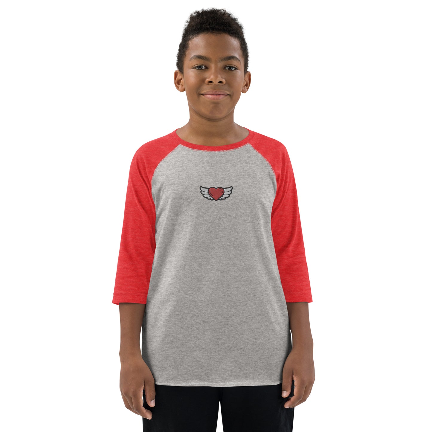 Youth baseball shirt- Embroidery Front center