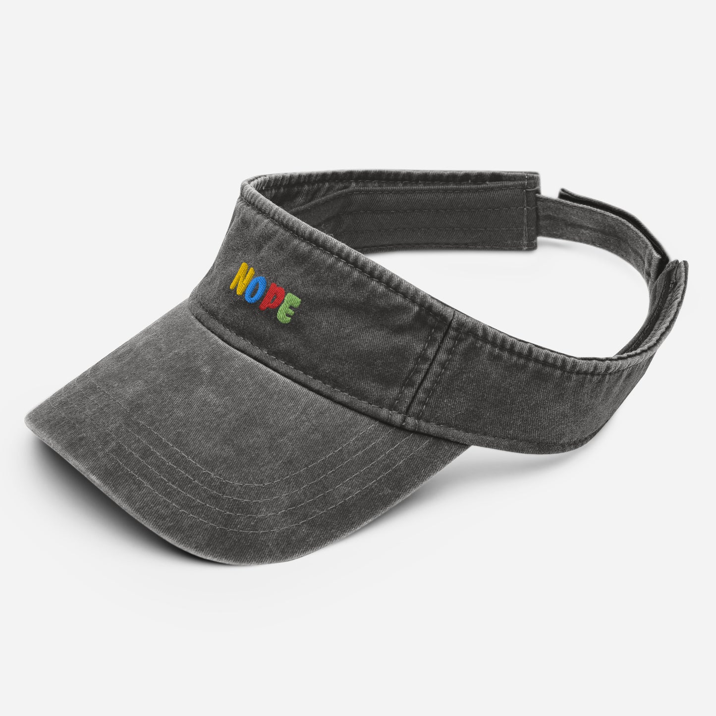 Denim visor (Embroidery)
