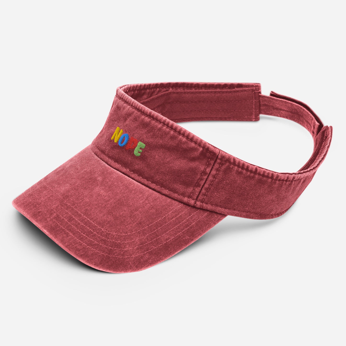 Denim visor (Embroidery)