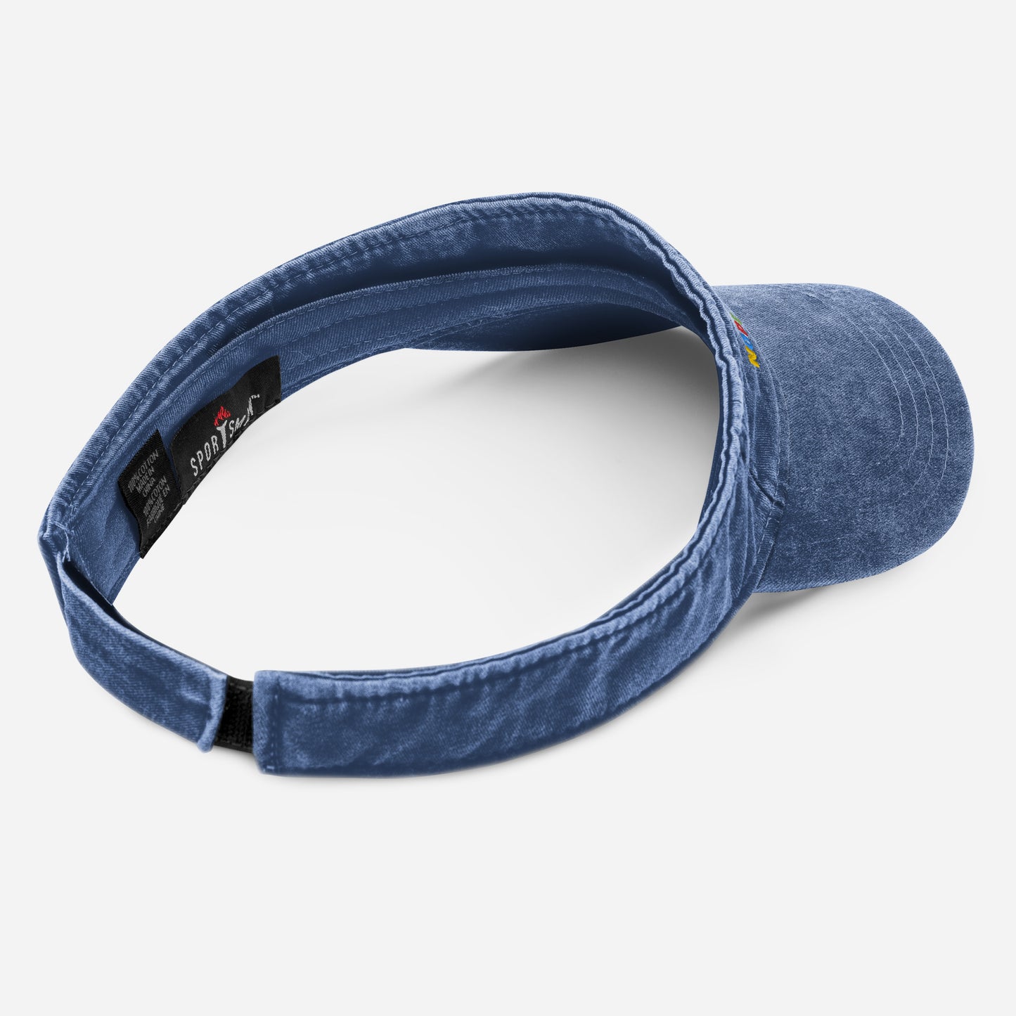 Denim visor (Embroidery)