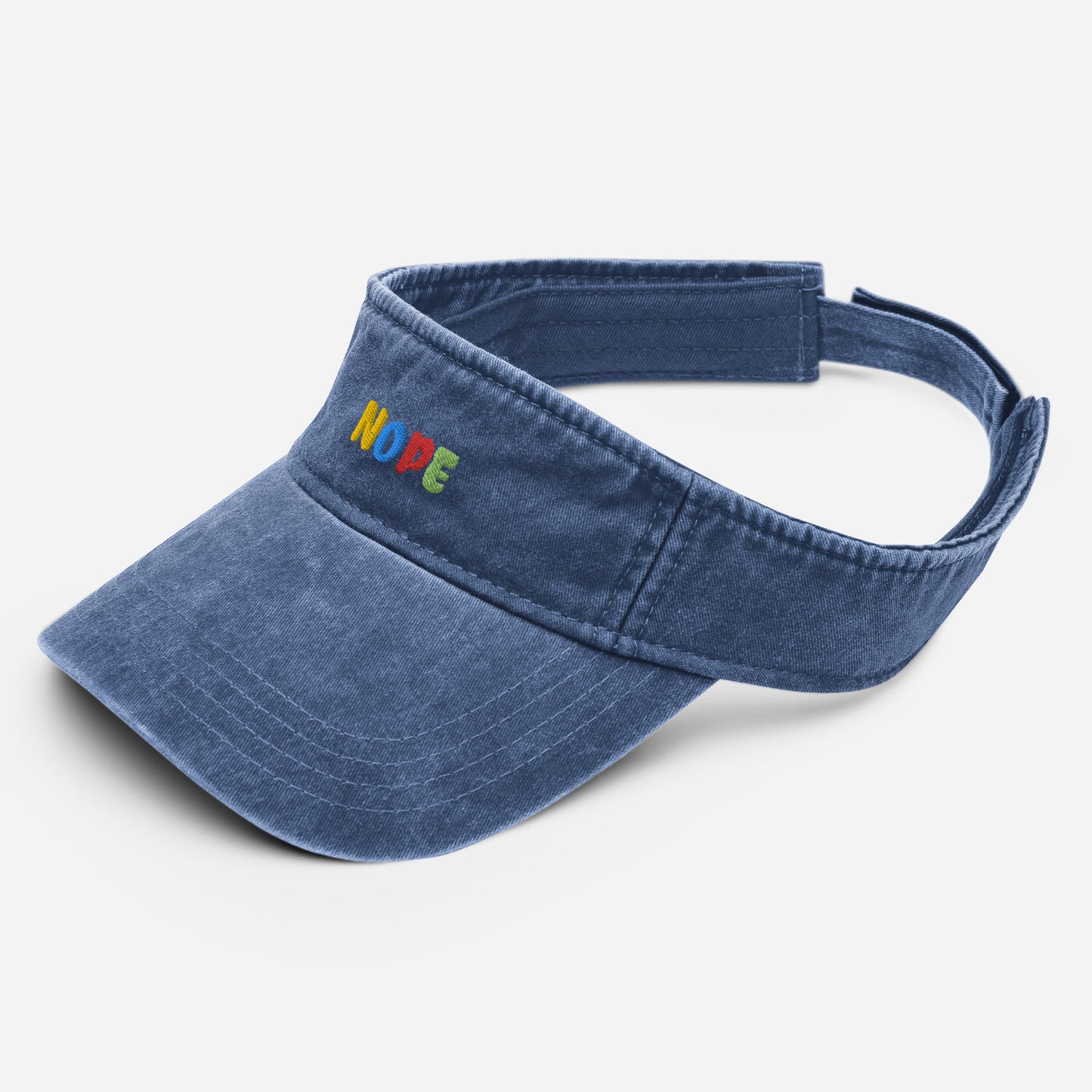 Denim visor (Embroidery)
