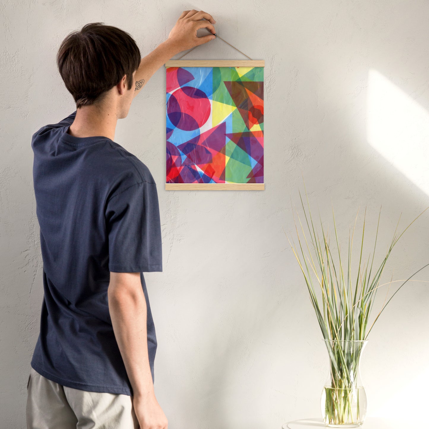 Enhanced Matte Paper Poster With Hanger (in)