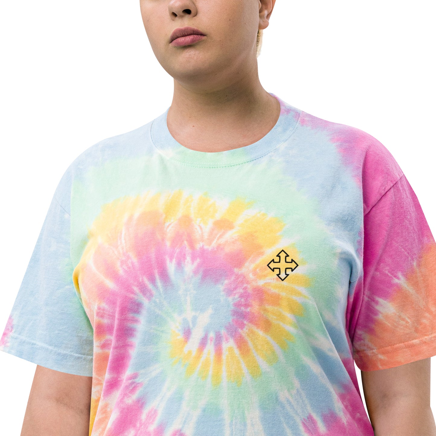 Oversized tie-dye t-shirt For Women
