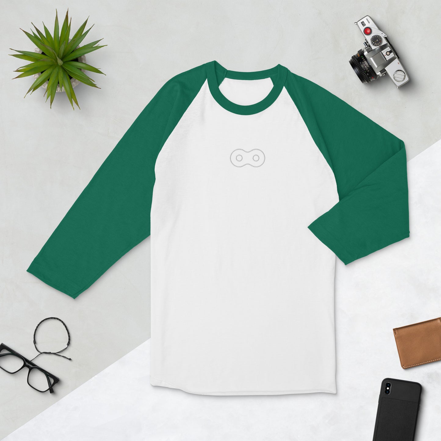 Raglan Shirt Tultex 3/4 Sleeve (Embroidery)