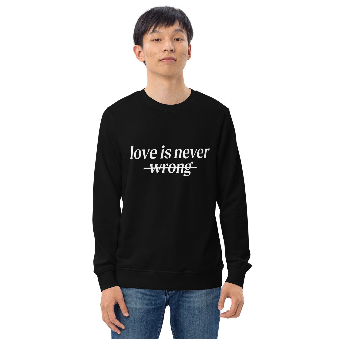 Unisex organic sweatshirt