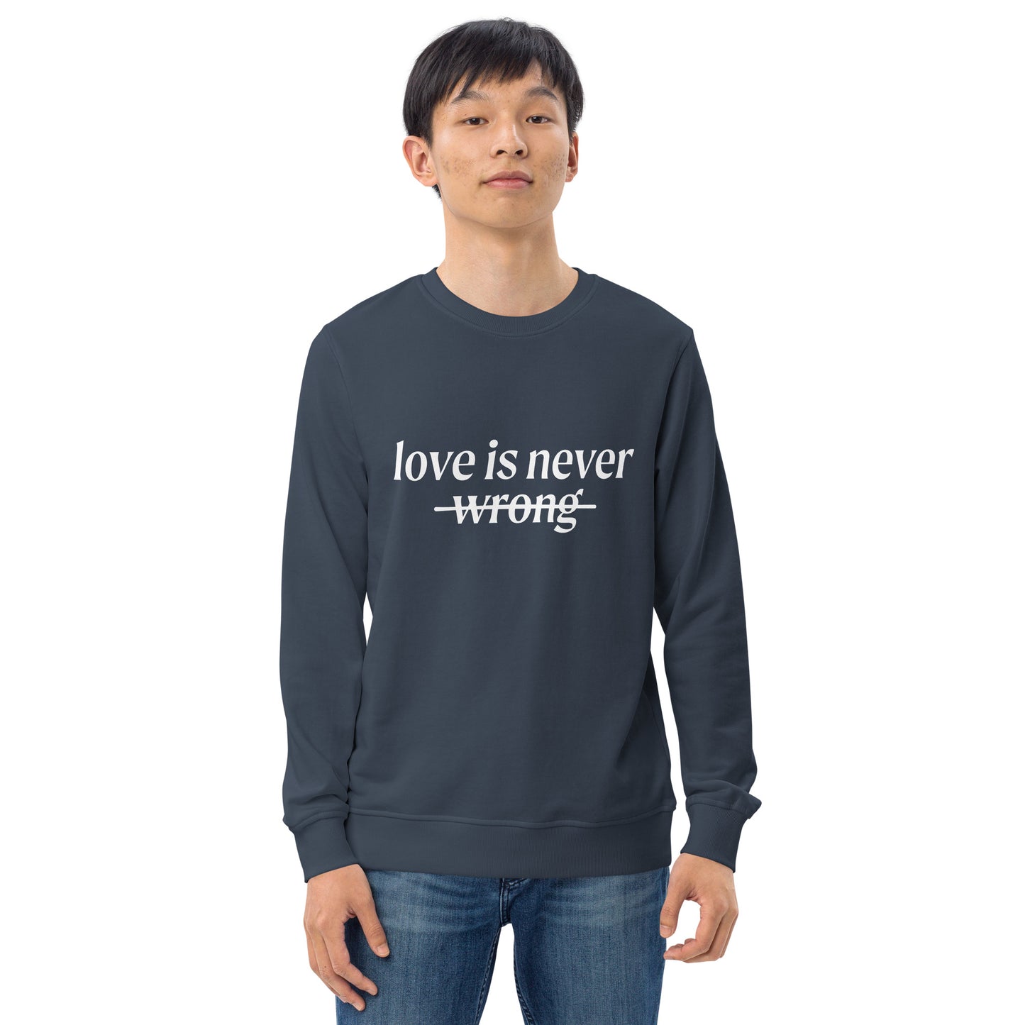 Unisex organic sweatshirt