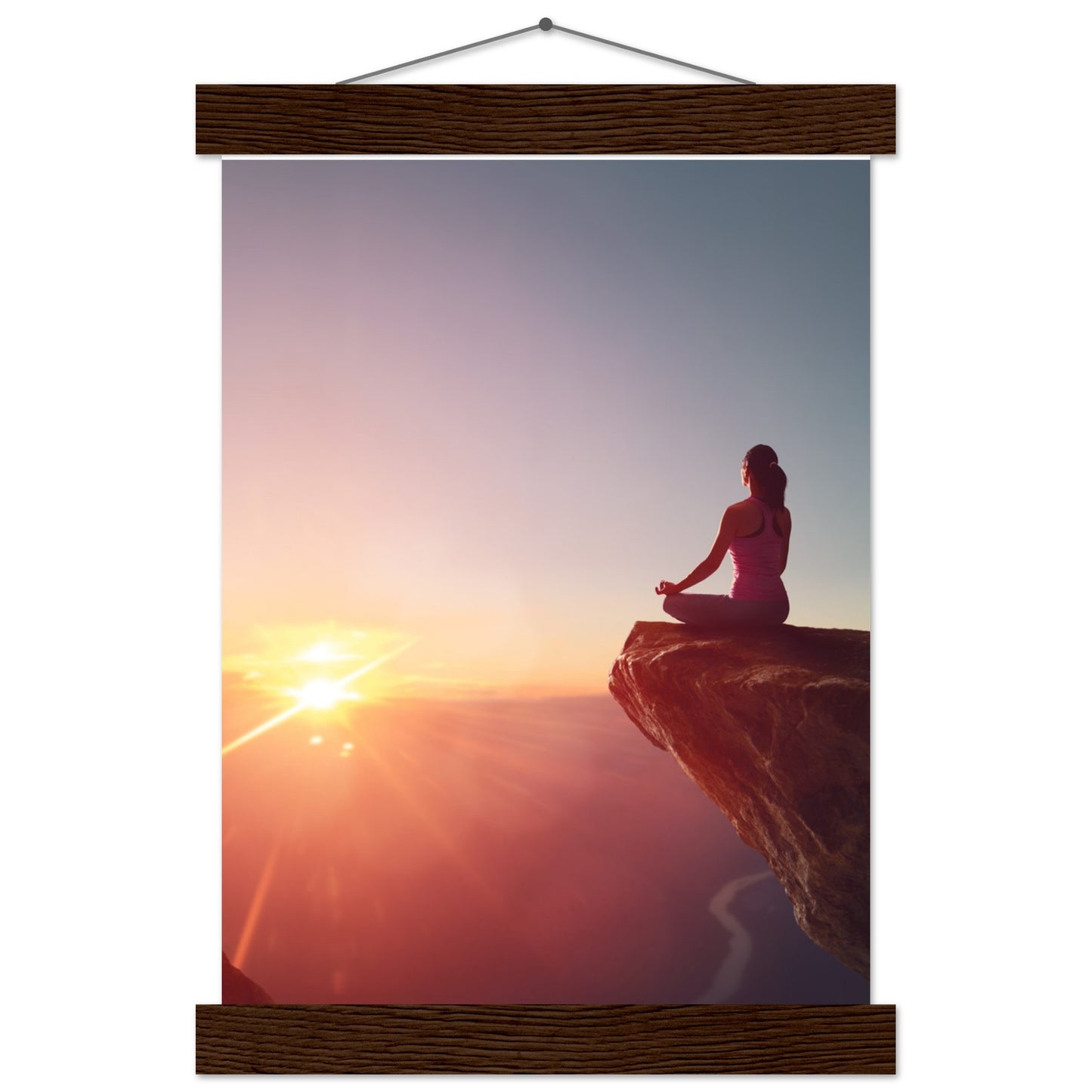 Premium Semi-Glossy Paper Poster with Hanger