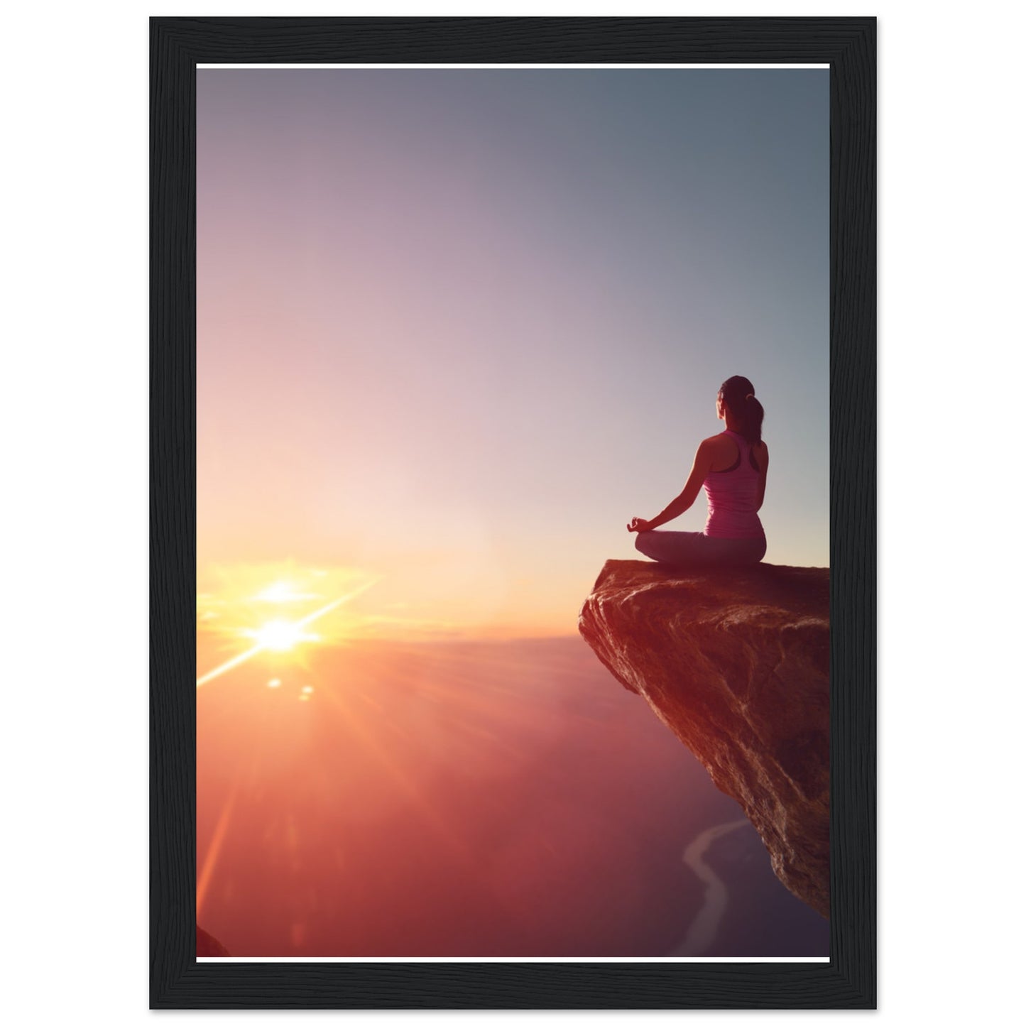 Classic Matte Paper Wooden Framed Poster