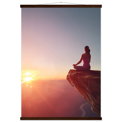 Premium Semi-Glossy Paper Poster with Hanger