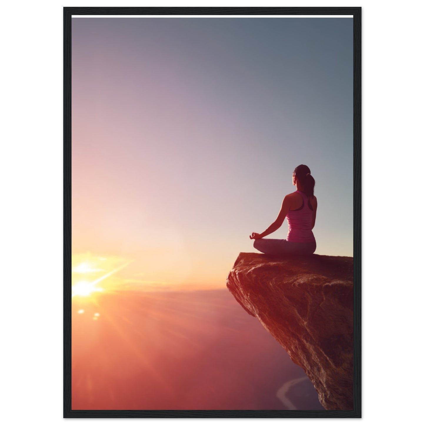 Premium Matte Paper Wooden Framed Poster