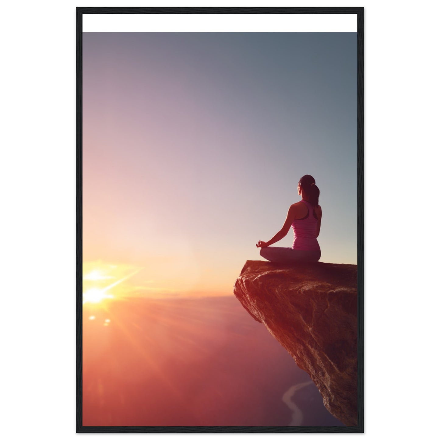 Premium Matte Paper Wooden Framed Poster