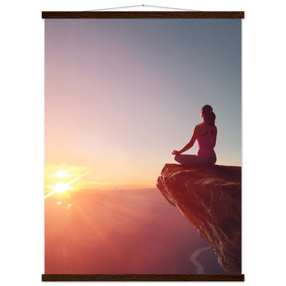 Premium Semi-Glossy Paper Poster with Hanger