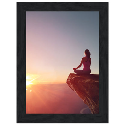 Premium Matte Paper Wooden Framed Poster