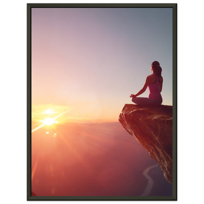 Premium Matte Paper Metal Framed Poster