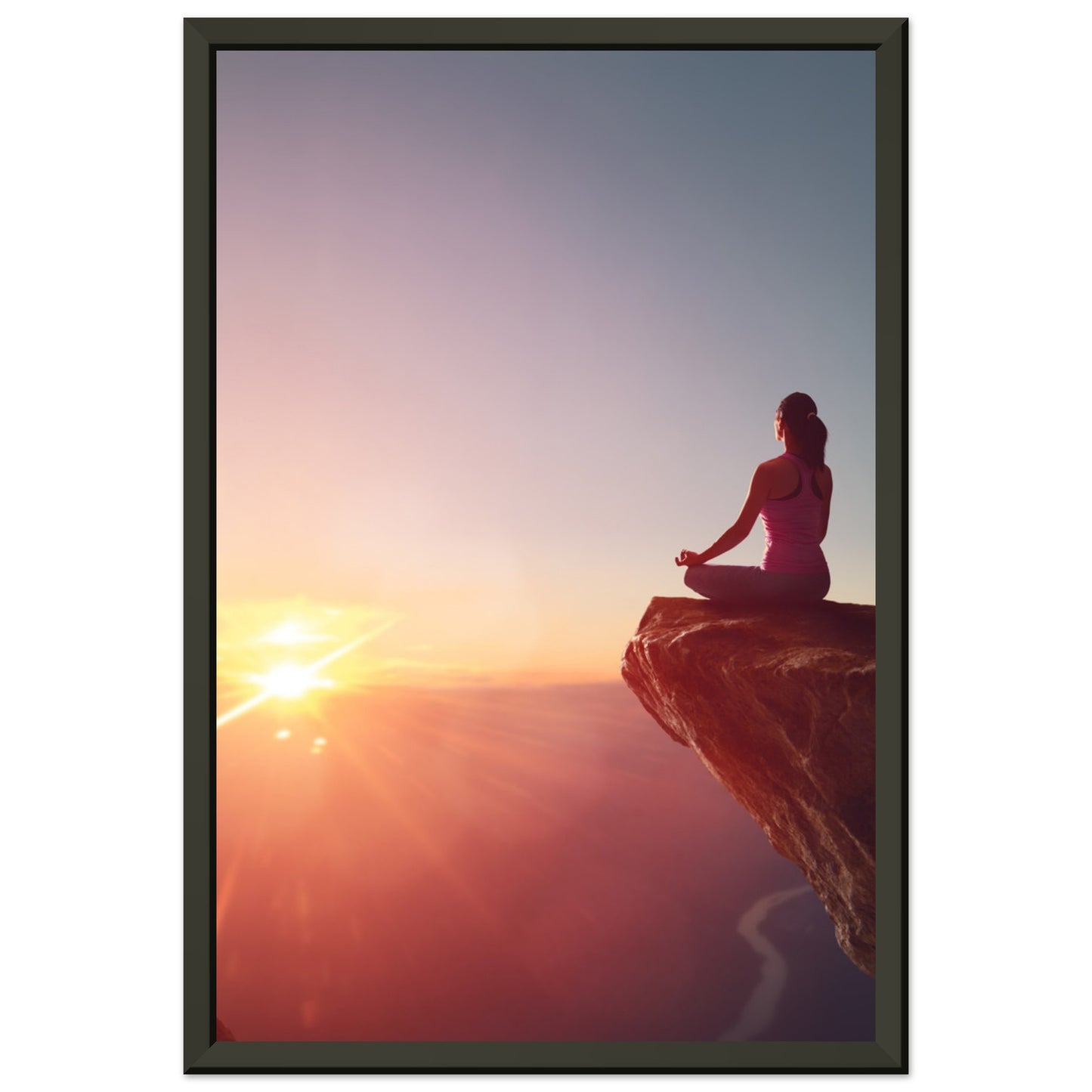 Classic Matte Paper Metal Framed Poster