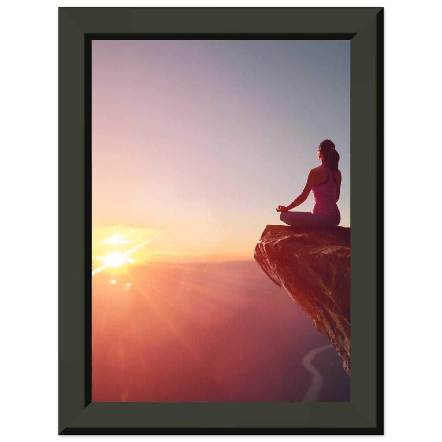 Premium Matte Paper Metal Framed Poster