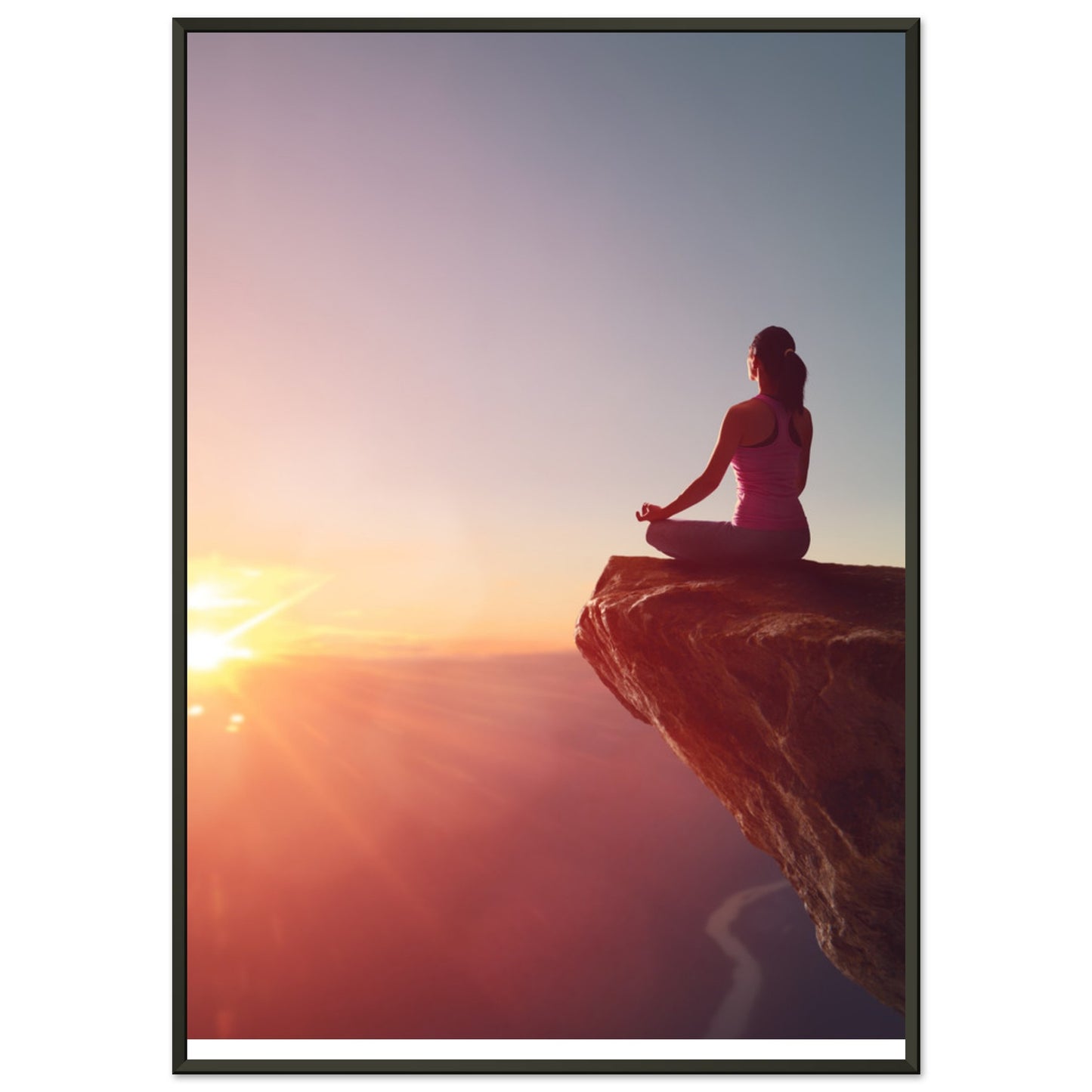 Premium Semi-Glossy Paper Metal Framed Poster