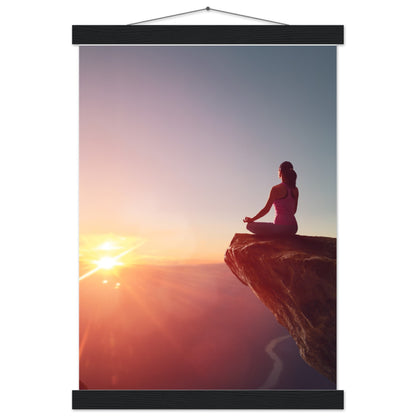 Premium Semi-Glossy Paper Poster with Hanger