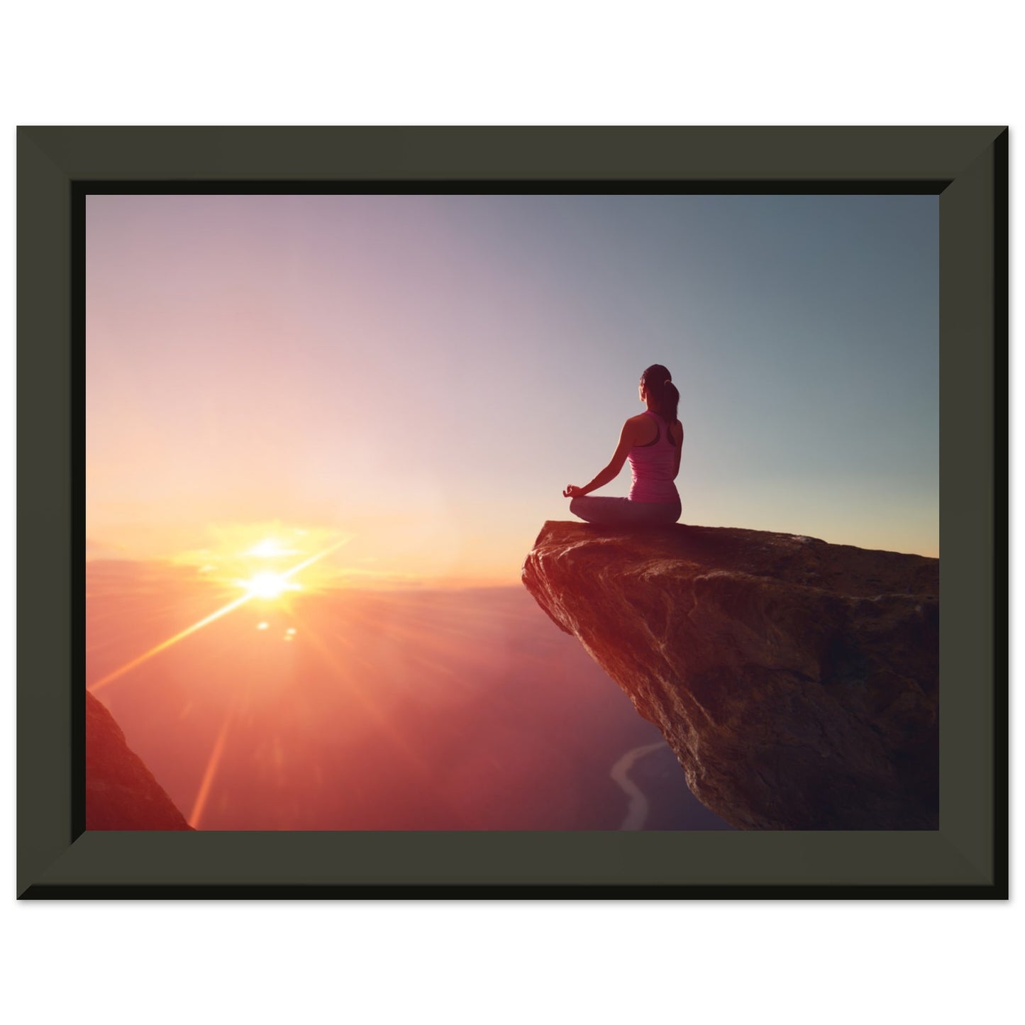 Premium Semi-Glossy Paper Metal Framed Poster