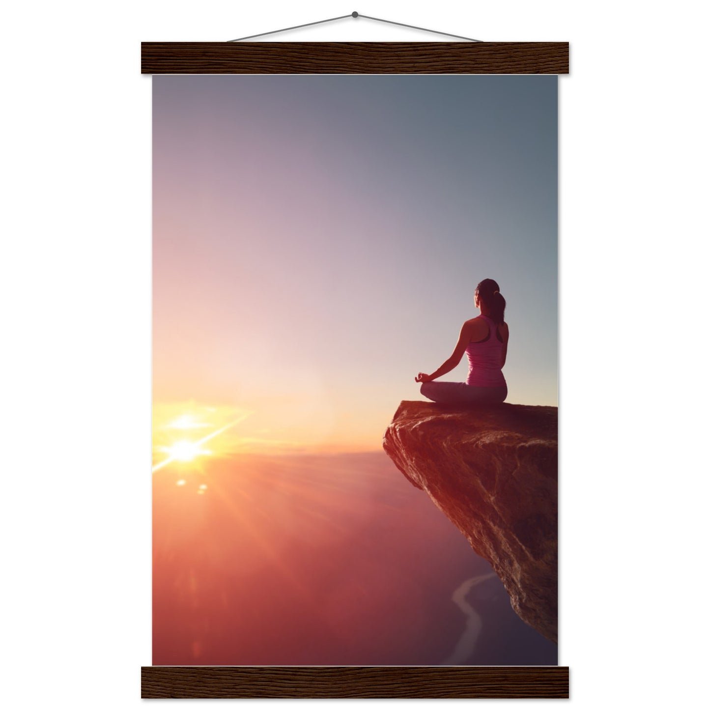 Premium Semi-Glossy Paper Poster with Hanger