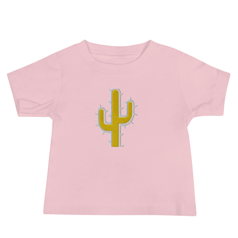 Baby Jersey Short Sleeve Tee - Embroidery Front Center