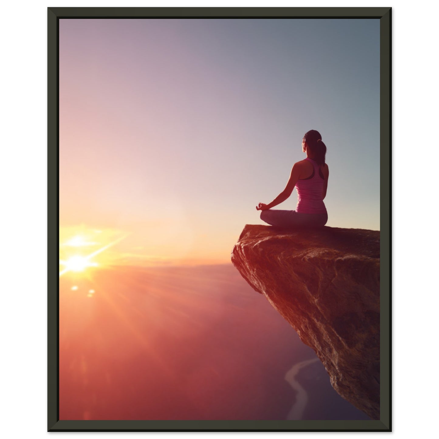 Premium Semi-Glossy Paper Metal Framed Poster