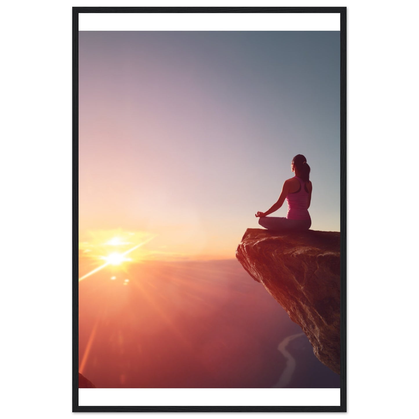 Classic Matte Paper Wooden Framed Poster