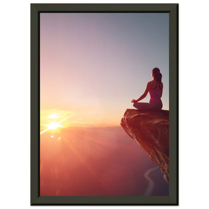 Premium Matte Paper Metal Framed Poster