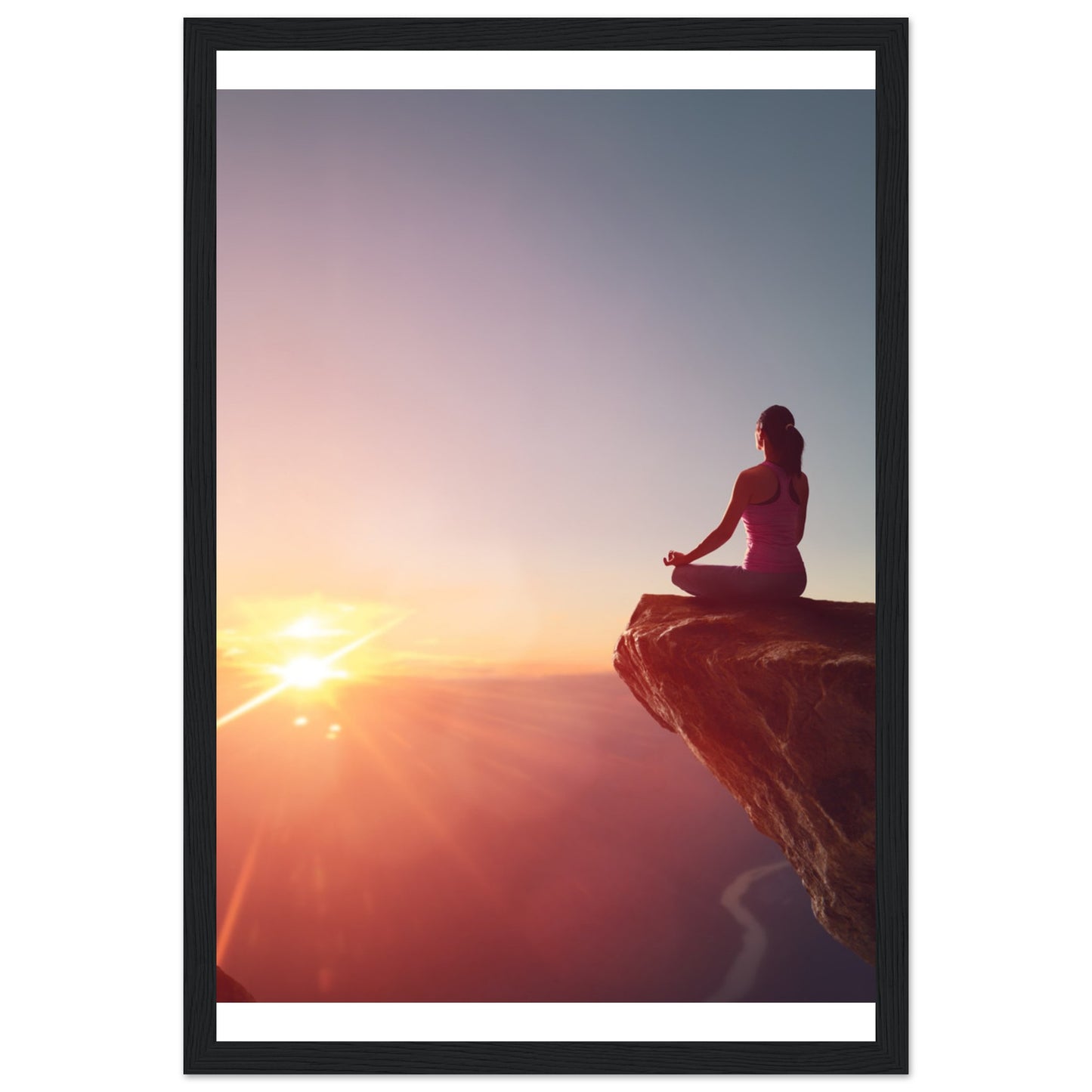 Classic Matte Paper Wooden Framed Poster