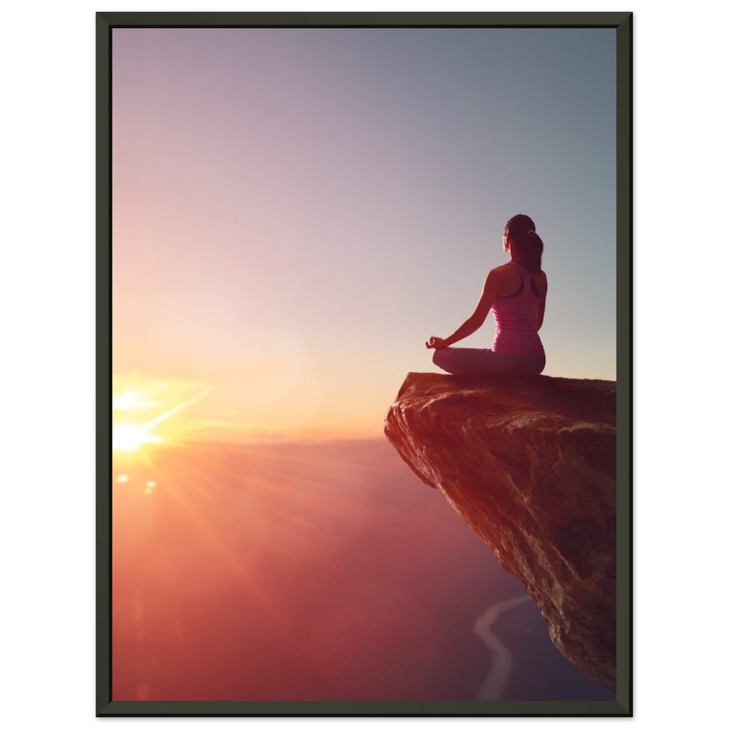 Premium Semi-Glossy Paper Metal Framed Poster