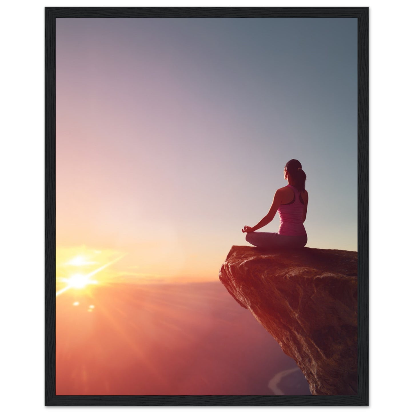 Premium Matte Paper Wooden Framed Poster