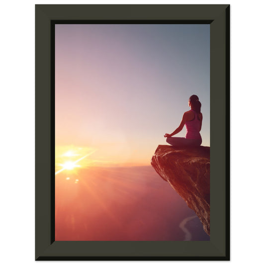 Classic Matte Paper Metal Framed Poster