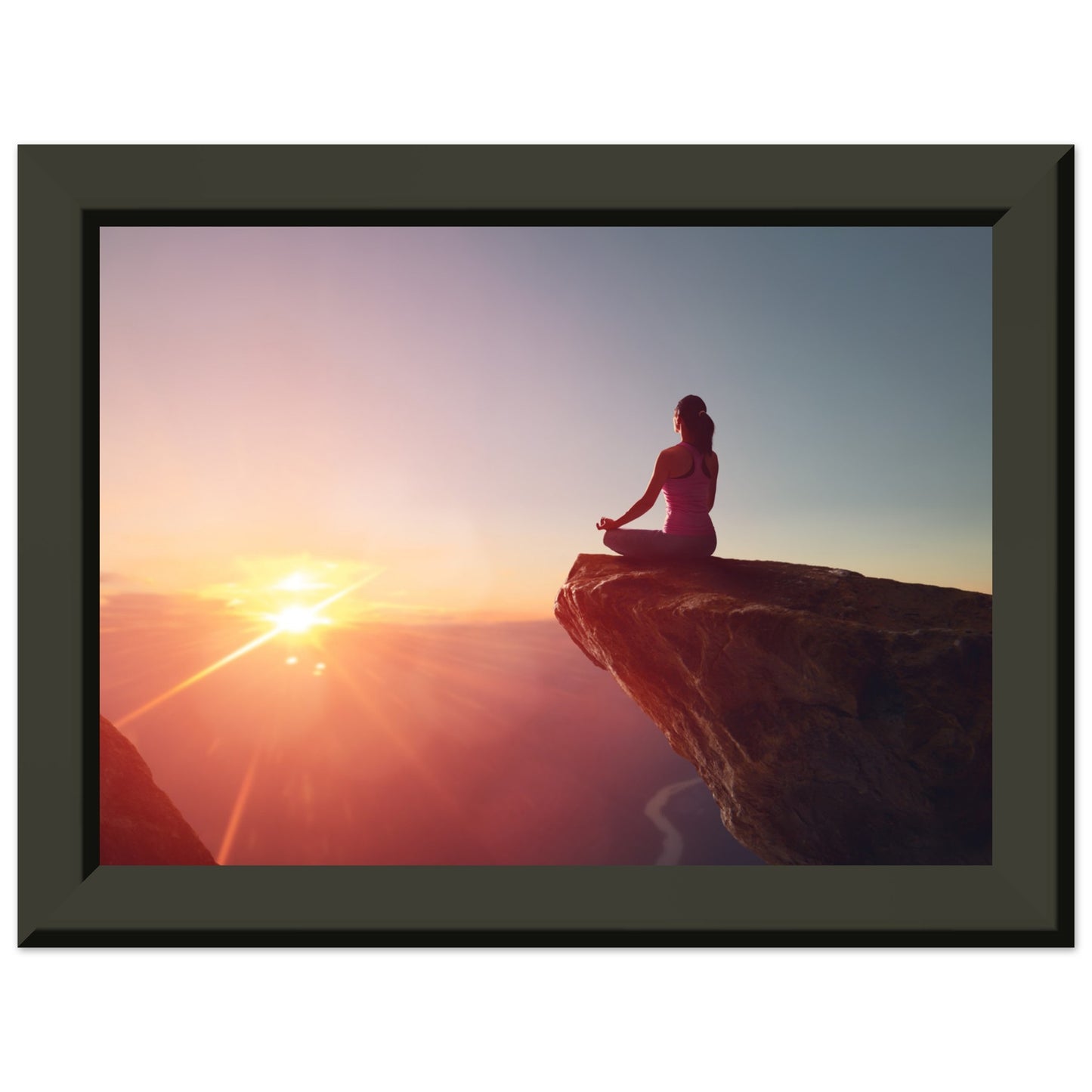 Premium Semi-Glossy Paper Metal Framed Poster