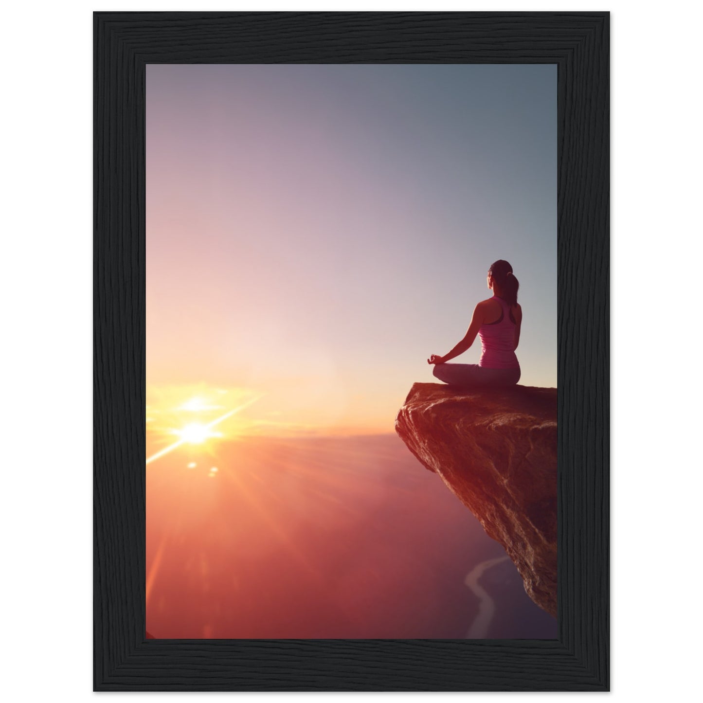 Classic Matte Paper Wooden Framed Poster