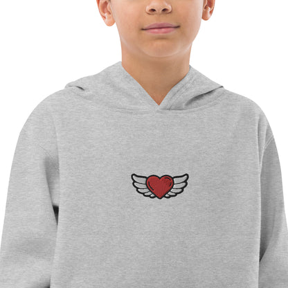 Kids fleece hoodie Embroidery