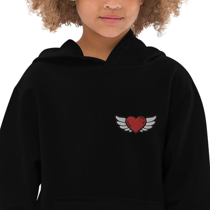 Kids fleece hoodie Embroidery