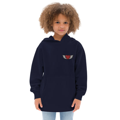 Kids fleece hoodie Embroidery