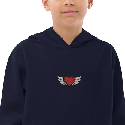 Kids fleece hoodie Embroidery