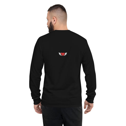 Men's Champion Long Sleeve Shirt Embroidery