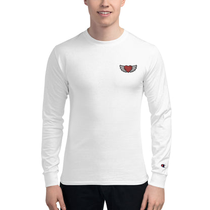 Men's Champion Long Sleeve Shirt Embroidery