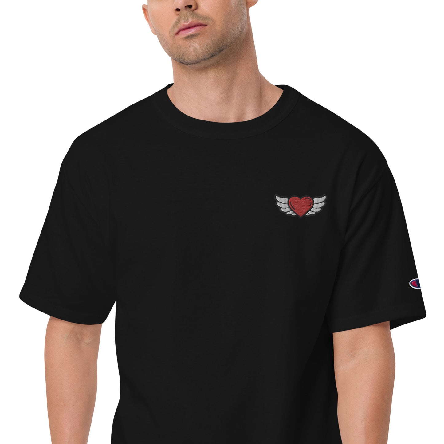 Men's Champion T-Shirt Embroidery