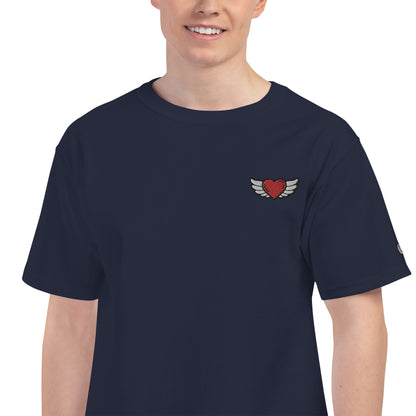 Men's Champion T-Shirt Embroidery