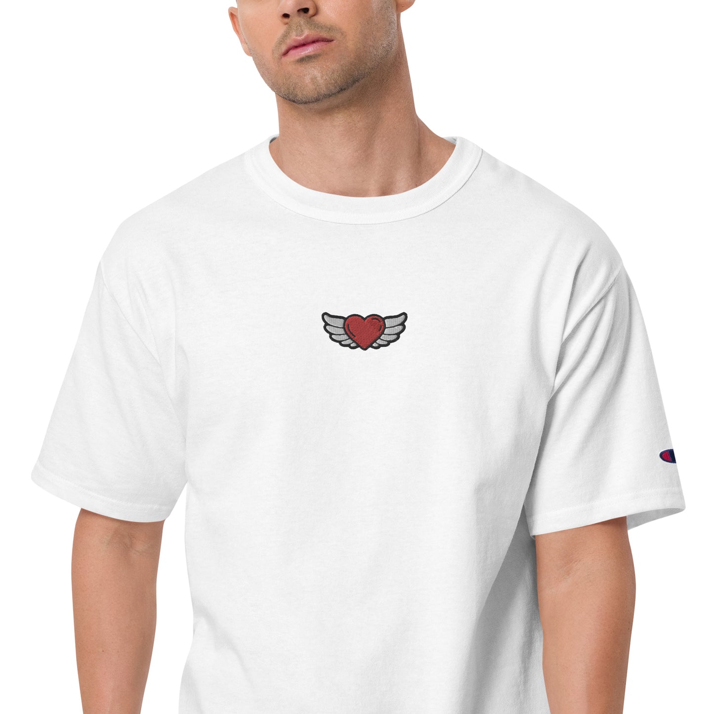 Men's Champion T-Shirt Embroidery