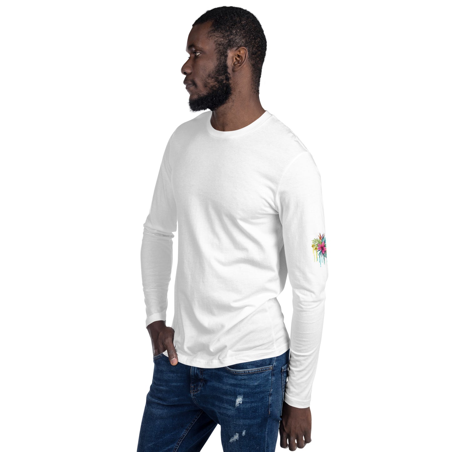 Long Sleeve Fitted Crew