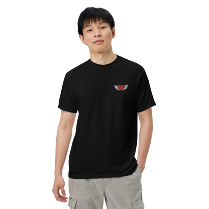 Men’s garment-dyed heavyweight t-shirt Embroidery