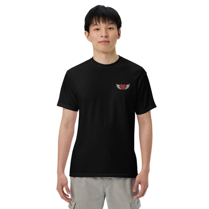 Men’s garment-dyed heavyweight t-shirt Embroidery