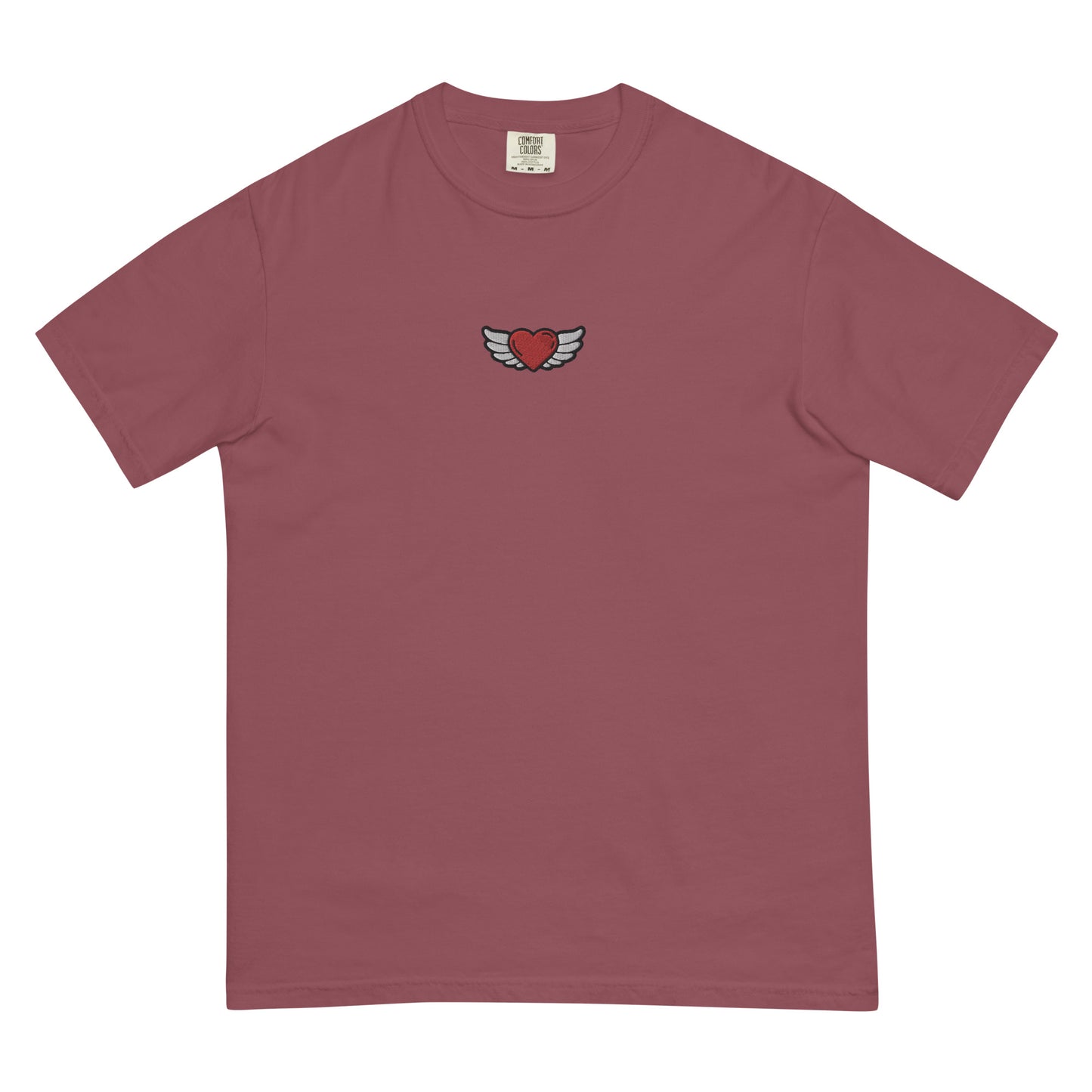 Men’s garment-dyed heavyweight t-shirt Embroidery